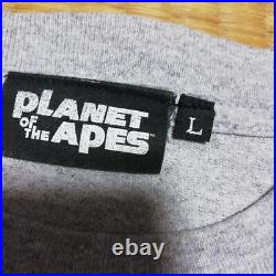 Planet of the Apes T-shirt (Size L) Gray G28187