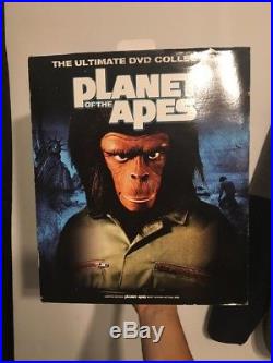Planet of the Apes The Ultimate DVD Collection (14-Disc Set, Widescreen) + Bust
