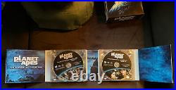 Planet of the Apes Ultimate Collection 14-Disc DVD Set with Caesar bust