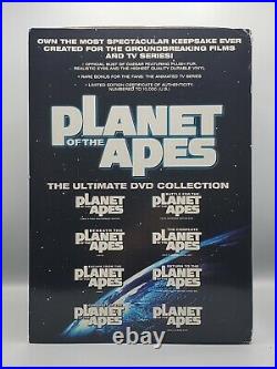 Planet of the Apes Ultimate Collection (DVD, 2009, 14-Disc Set) Caesar Bust NEW