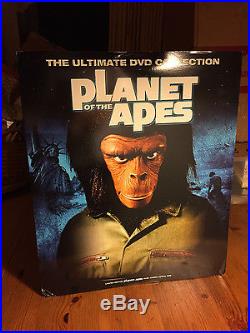 Planet of the Apes Ultimate DVD Collection with Vinyl Caesar Bust Limited Edition