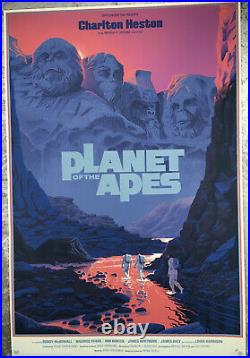 Planet of the Apes Variant by Laurent Durieux SIGNED Ltd x/150 Mondo Poster Art