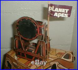 Planet of the Apes Vintage 1970's Mego Fortress Playset Boxed Complete