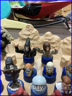 Planet of the Apes bottle cap figure and collection stage set