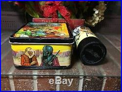 Planet of the Apes lunchbox with thermos Vintage 1974 NICE