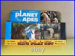 Planet of the Apes mini Playset M multiple toymakers vintage 1970s Mint Sealed