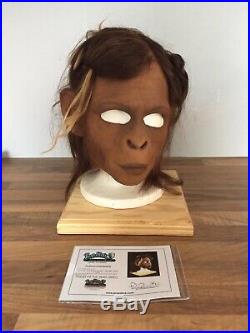 Planet of the apes 2001 Original Female Chimp Mask From Prop store With Coa