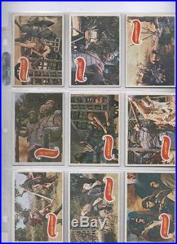 Planet of the apes Move card set with wrappper and Tv set complete vintage