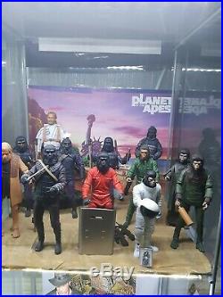 Planet of the apes action figures trilogy, complete set neca. 12 figures