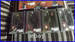 Planet of the apes figures damaged boxes figures sealed never opened sdcc