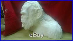 Planet of the apes life size bust koba UNPAINTED