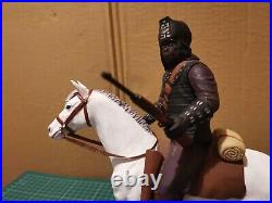 Planet of the apes model kit Ape on horseback built and painted General Ursus 24