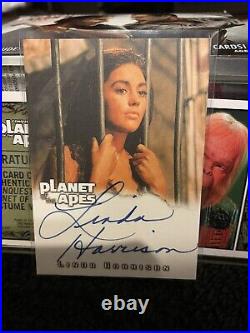 Planet of the apes very rare costume auto cards and Behind The Scenes? Full Set