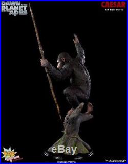 Pop Culture Shock Dawn of the Planet of the Apes Caesar Exclusive Statue AP New