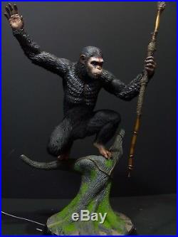 Pop Culture Shock Planet of the Apes Caesar Exclusive 1/4 Statue PCS SS