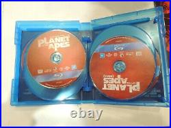 Pre Owned Caesar's Warrior Collection Planet of the Apes (Blu-ray 8 dics)