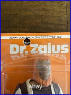 RARE Vintage Mego POTA Planet Of The Apes Dr. Zaius Sealed Card MOC