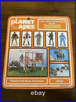 RARE Vintage Mego POTA Planet Of The Apes Dr. Zaius Sealed Card MOC