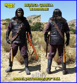 REPLICA 1968 Planet of the Apes Gorilla Soldier BOOTS (cosplay)
