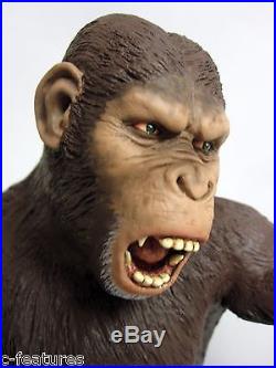 RISE OF THE PLANET OF THE APES Caesar MODEL KIT Needful Things PRO BUILD-UP
