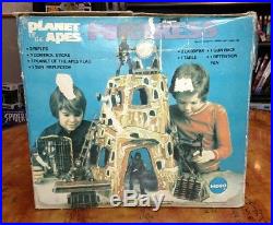 Rare 1967 Mego Planet Of The Apes Fortress In Box