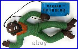 Rare 1973 CAESAR Planet of Apes Ben Cooper Jiggly Jiggler Rubber withlabel MINT