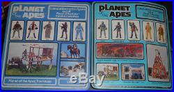 Rare All 10 Mego Vintage PLANET OF THE APES 8 Figures 1967 made in Hong Kong