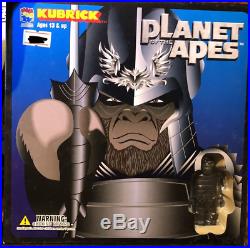 Rare KUBRICK Planet of The Apes Thade+Attar+Leo+Kaul Lot of 4 Figure Medicom Toy