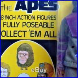 Rare! New! 1967 Planet of the Apes 8 in Action Figure Galen. Vintage
