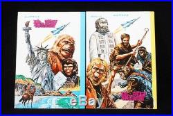 Rare Planet of the Apes japanese showa note book set (mn45)