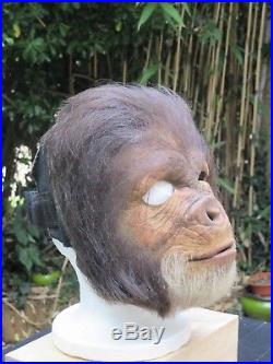 Rare Prop Original Chimp Face Mask Rick Baker Tim Burton Planet Of The Apes