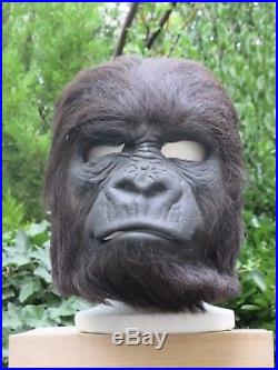 Rare Prop Original Gorilla Face Mask Rick Baker Tim Burton Planet Of The Apes