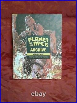 Rare vg+ terror on Planet of the Apes Archive Vol. 1 HC omnibus gift comic boom