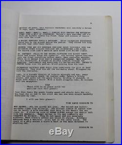 Return to the Planet of the Apes 1988 Unproduced Movie Script by Adam Rifkin