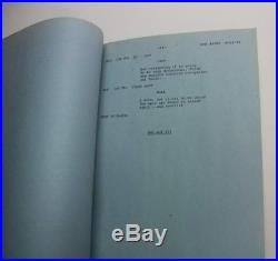 Return to the Planet of the Apes / Larry Spiegel 1975 TV Script, Animated Series