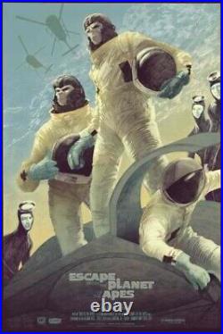 Rich Kelly Escape From The Planet Of The Apes Limited Edition Print Mondo