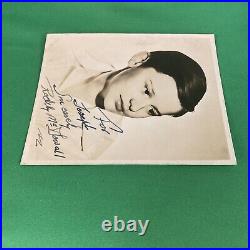 Roddy McDowall Autograph 1942 Hand Signed Photo Fright Night Planet Of The Apes