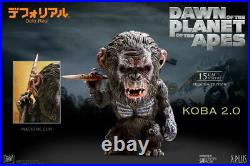 STAR ACE Toys SA6044 Dawn of the Planet of the Apes 15cm Koba 2.0 Figure Statue