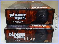 Side Show Limited 12 Inches Gorilla Soldier Types Set Planet Of The Apes