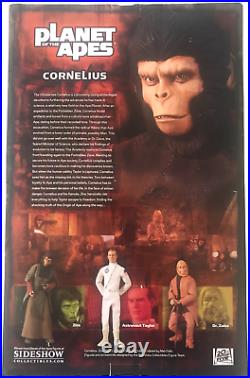 Sideshow Collectibles Planet of Apes Cornelius 12 Action Figure NEW 2004 POTA