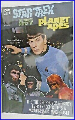 Star Trek Planet of the Apes (2014 IDW, of 5) #1-5 All 22 Covers
