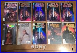 Star Wars Dark Force Signed 1886/2500 Planet Of The Apes 10 Comic Book Lot Rare