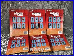 Super7 Planet Of The Apes POTA Complete Wave 1 Unpunched ReAction Figures New