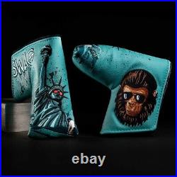 Swag Golf Lady Liberty Planet Of The Apes Putter Headcover Sealed In Bag