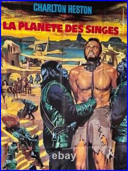 THE PLANET OF THE APES (1968) CHARLTON HESTON French 46x61