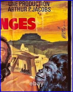 THE PLANET OF THE APES (1968) CHARLTON HESTON French 46x61