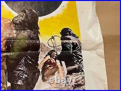 THE PLANET OF THE APES 1968 ITALIAN original movie poster