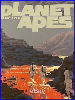 THE PLANET OF THE APES VARIANT PRINT by Laurent Durieux MONDO DURIEUX PT 2