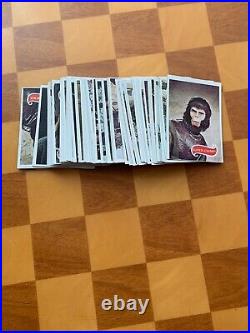 TOPPS-FULL SET- PLANET OF THE APES 1967 (X66 CARDS) Great Condition