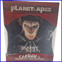 The Planet Of Apes Caesars Warrior Collection Bust +2 Films Blu-Ray Area A